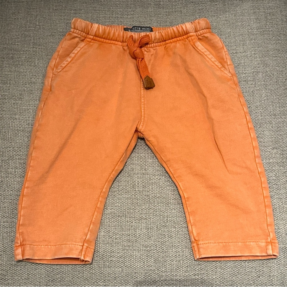 Souris Mini Bright Orange Relaxed Fit Pants